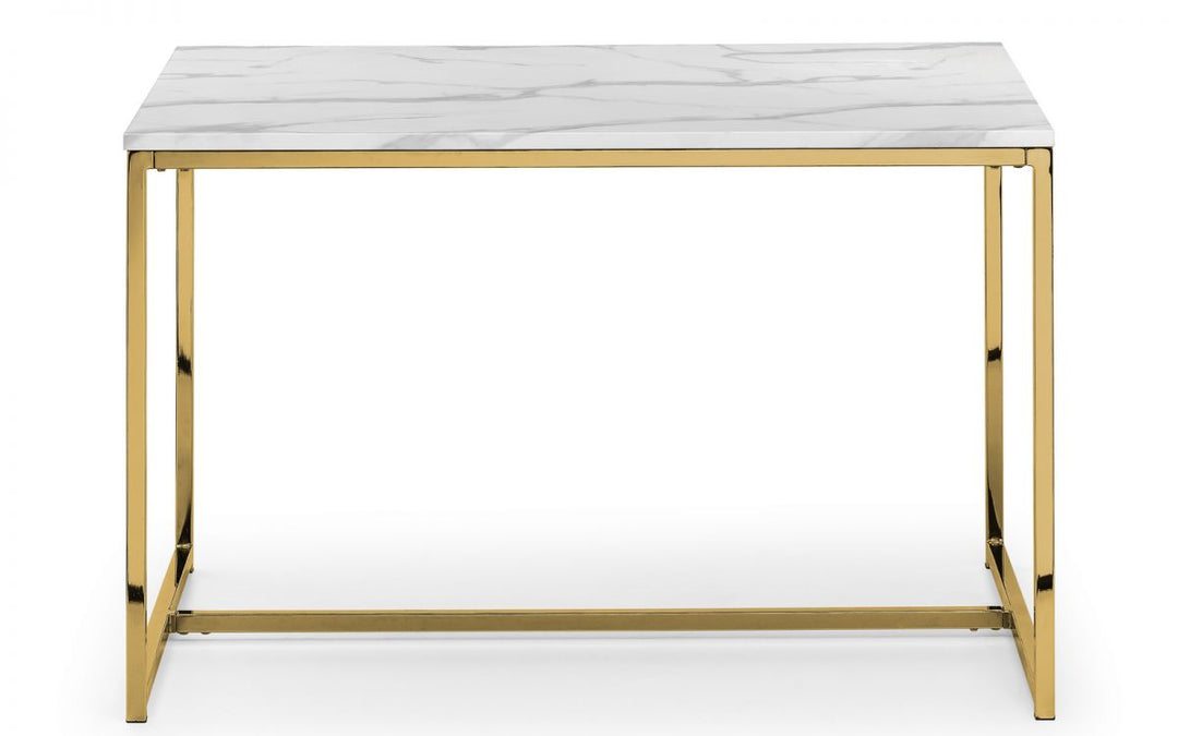 Scala Gold Dining Table - The Bed House