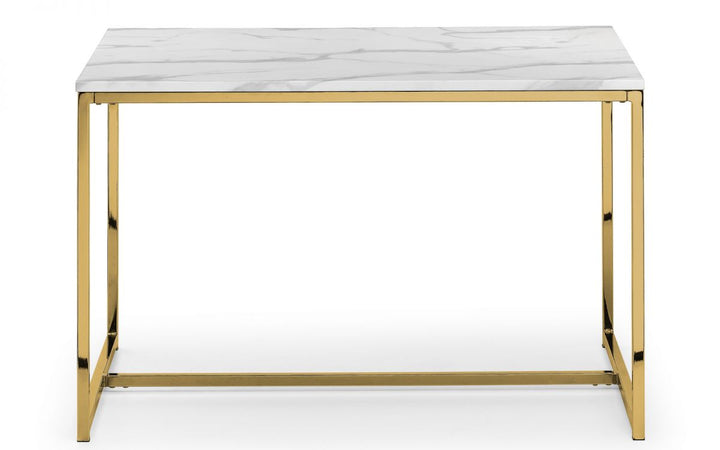 Scala Gold Dining Table - The Bed House