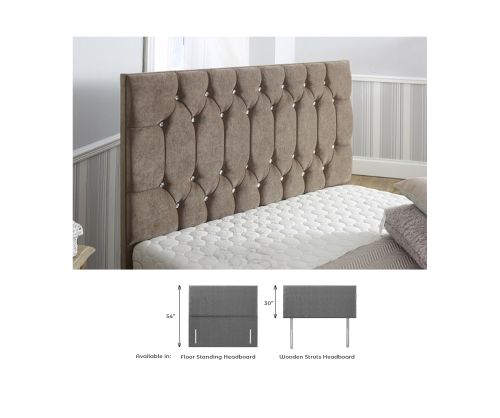 Seville Strutted Headboard - The Bed House