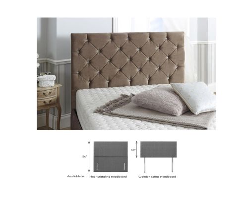 Sierra Strutted Headboard - The Bed House