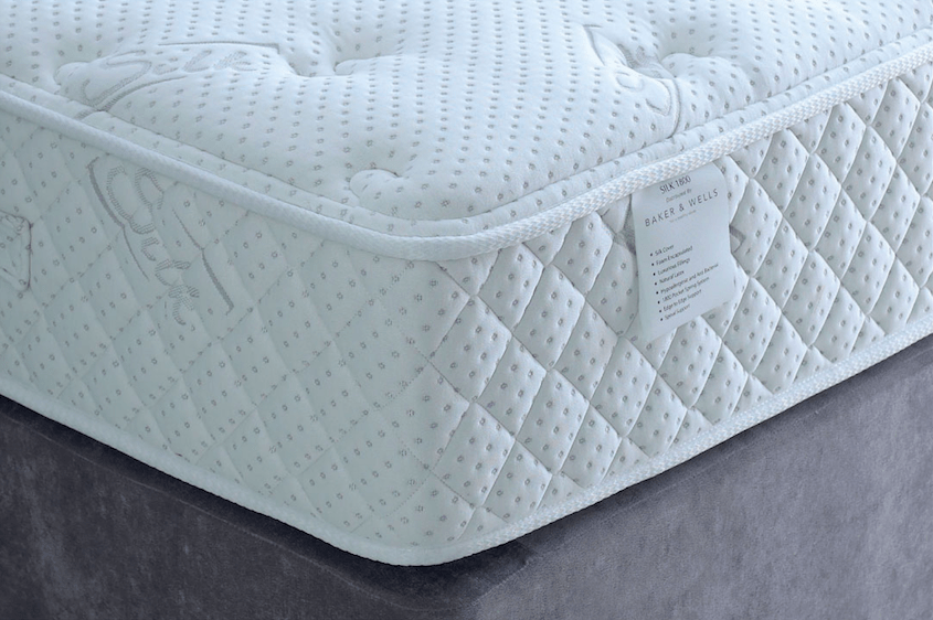 Silk Latex Mattress - The Bed House