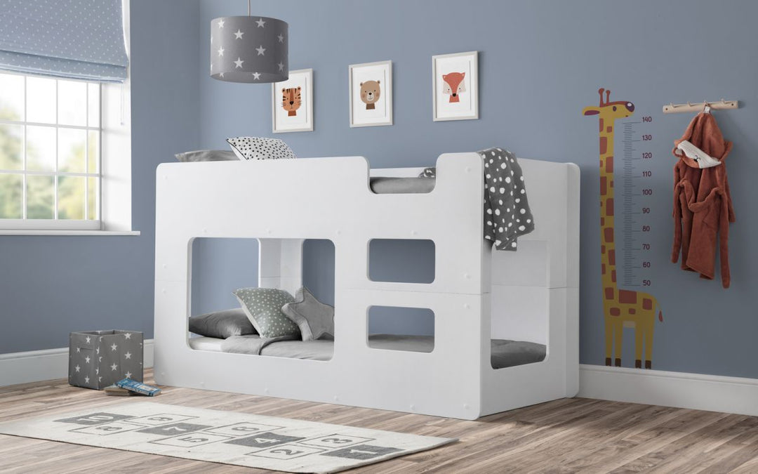 Solar Bunk Bed - White - The Bed House