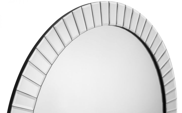 Sonata Round Wall Mirror - Large - The Bed House