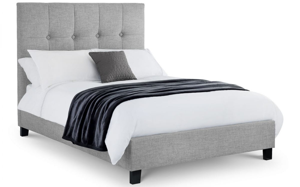 Sorrento Bed - Light Grey - The Bed House