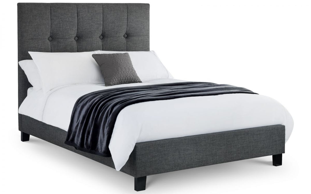 Sorrento Bed - Slate Grey - The Bed House