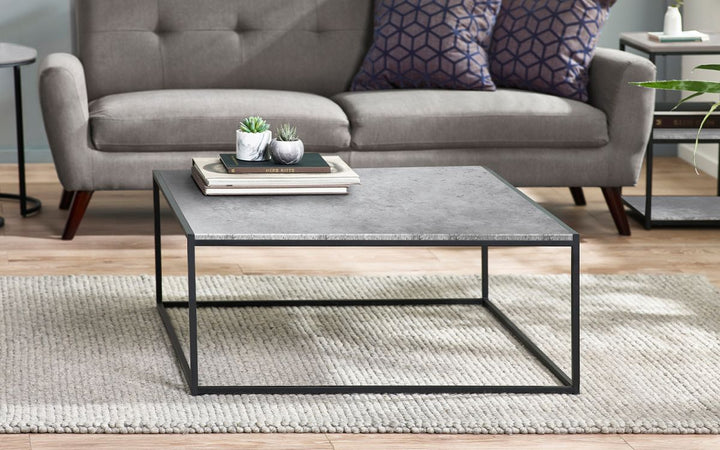 Staten Square Coffee Table - The Bed House