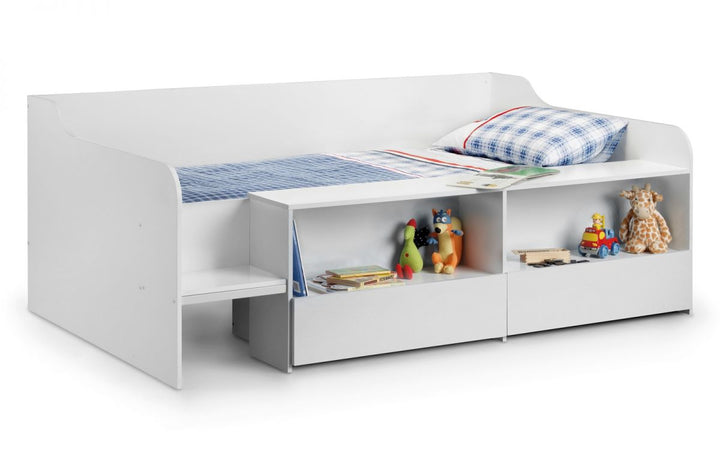 Stella Low Sleeper - White - The Bed House