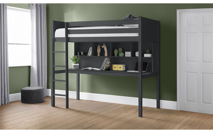 Titan Highsleeper - Anthracite - The Bed House