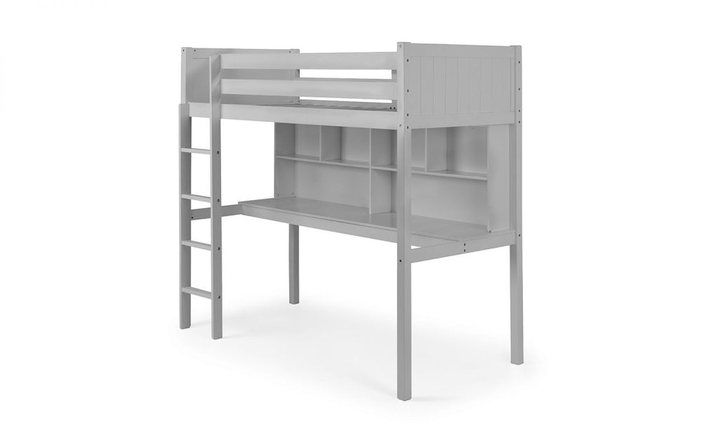 Titan Highsleeper - Dove Grey - The Bed House