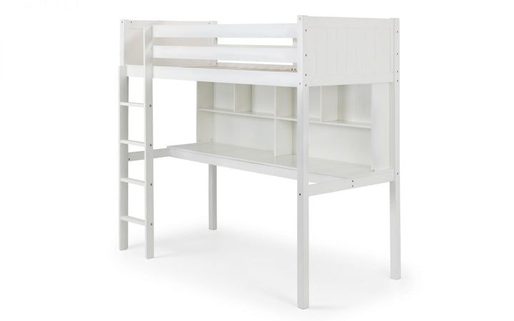 Titan Highsleeper - White - The Bed House