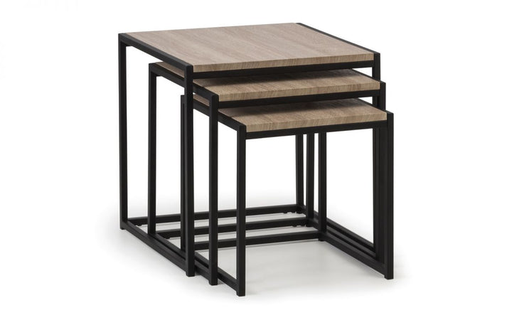 Tribeca Nest of Tables - Sonoma Oak - The Bed House