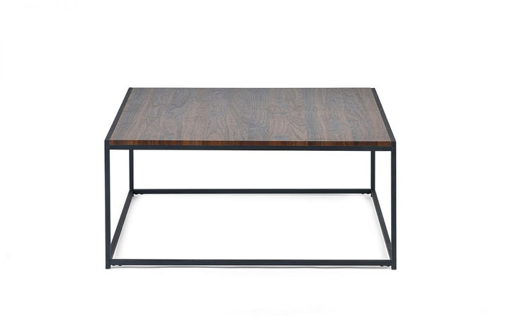 Tribeca Square Coffee Table - Walnut - The Bed House