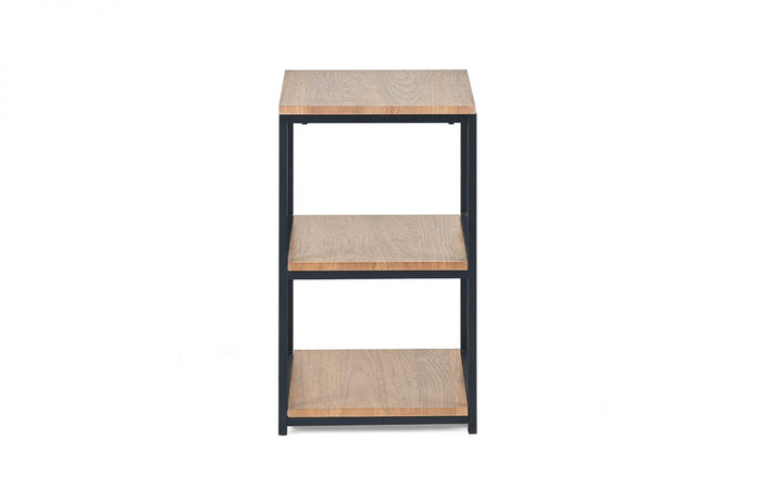 Tribeca Tall Narrow Side Table - Sonoma Oak - The Bed House