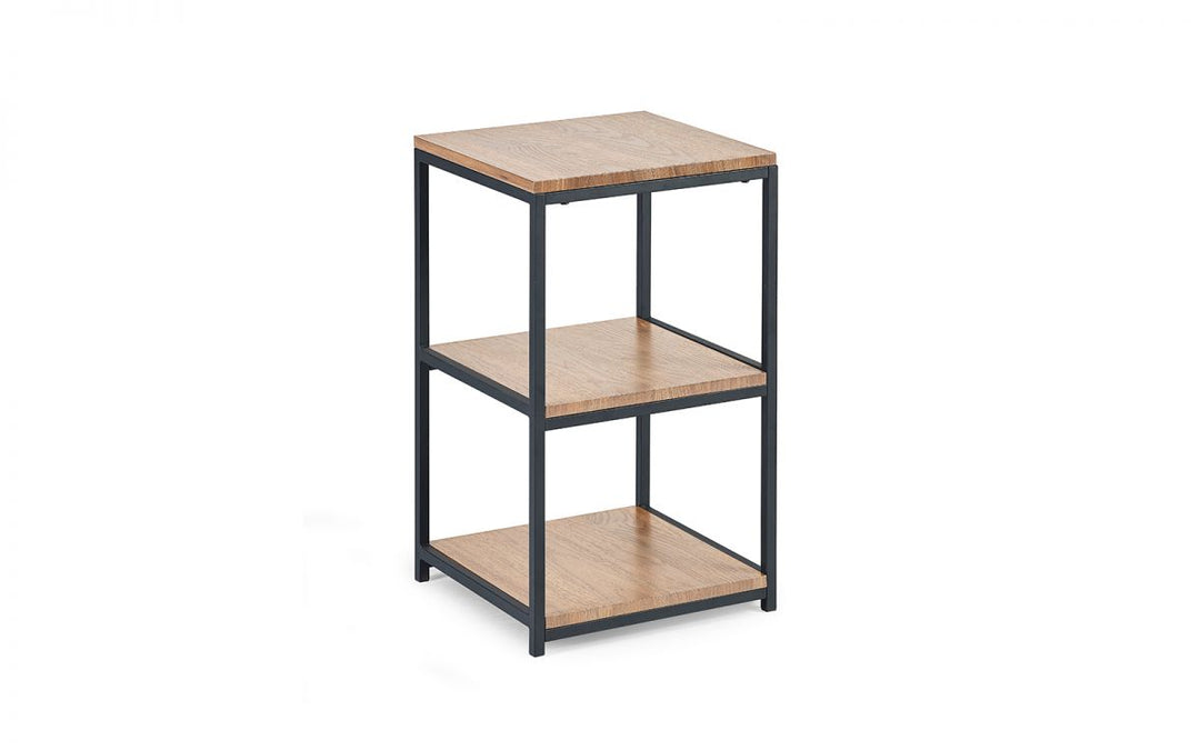 Tribeca Tall Narrow Side Table - Sonoma Oak - The Bed House