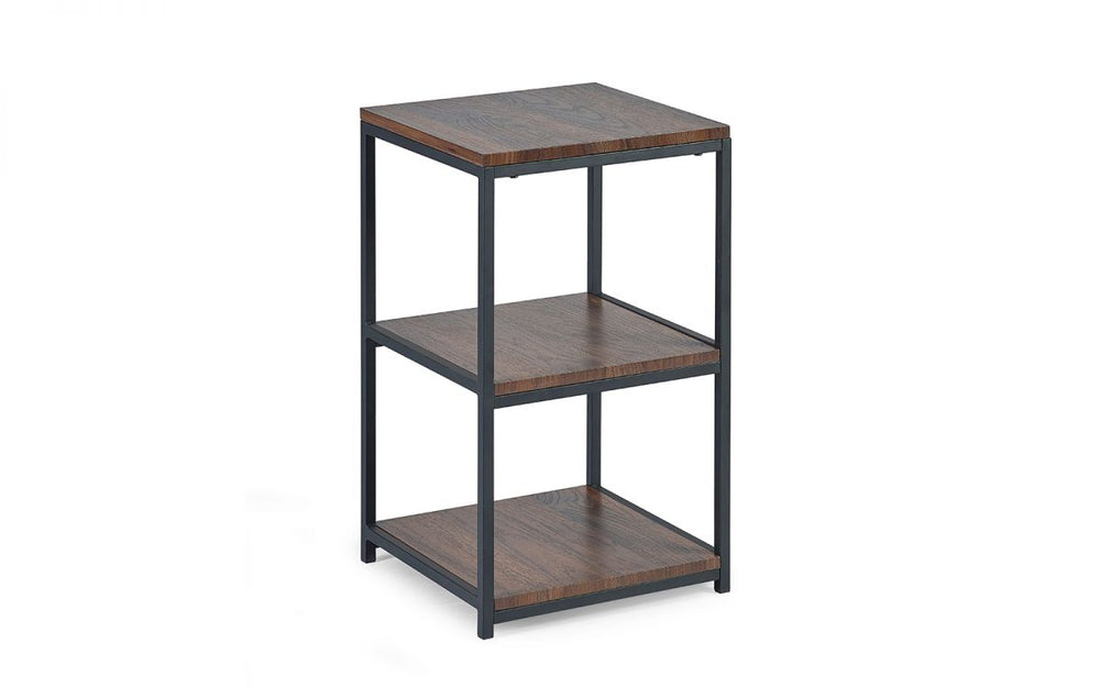 Tribeca Tall Narrow Side Table - Walnut - The Bed House