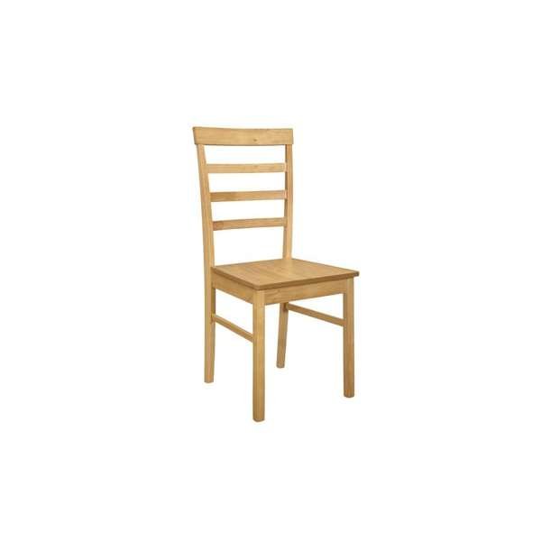 Upton Ladder Back Chairs - Oak Finish - The Bed House