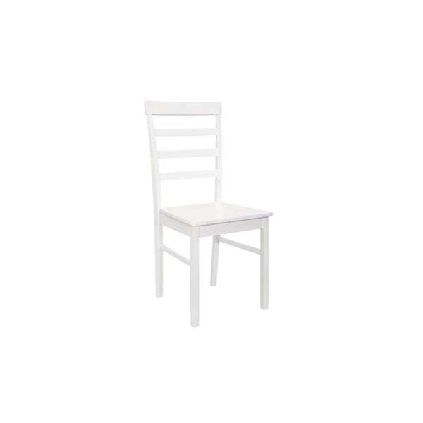 Upton Ladder Back Chairs - White Finish - The Bed House