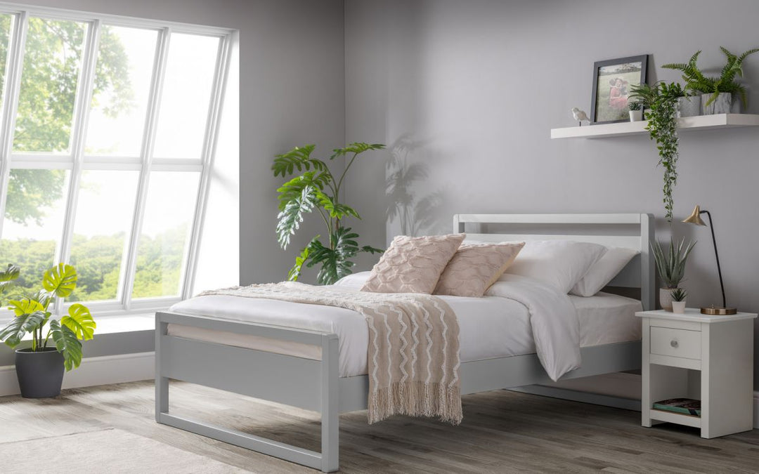 Venice Bed - Dove Grey - The Bed House