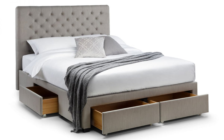 Wilton Deep Buttoned 4 Drawer Bed - The Bed House