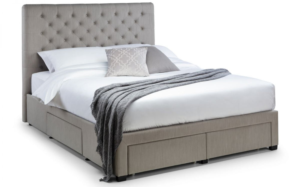 Wilton Deep Buttoned 4 Drawer Bed - The Bed House